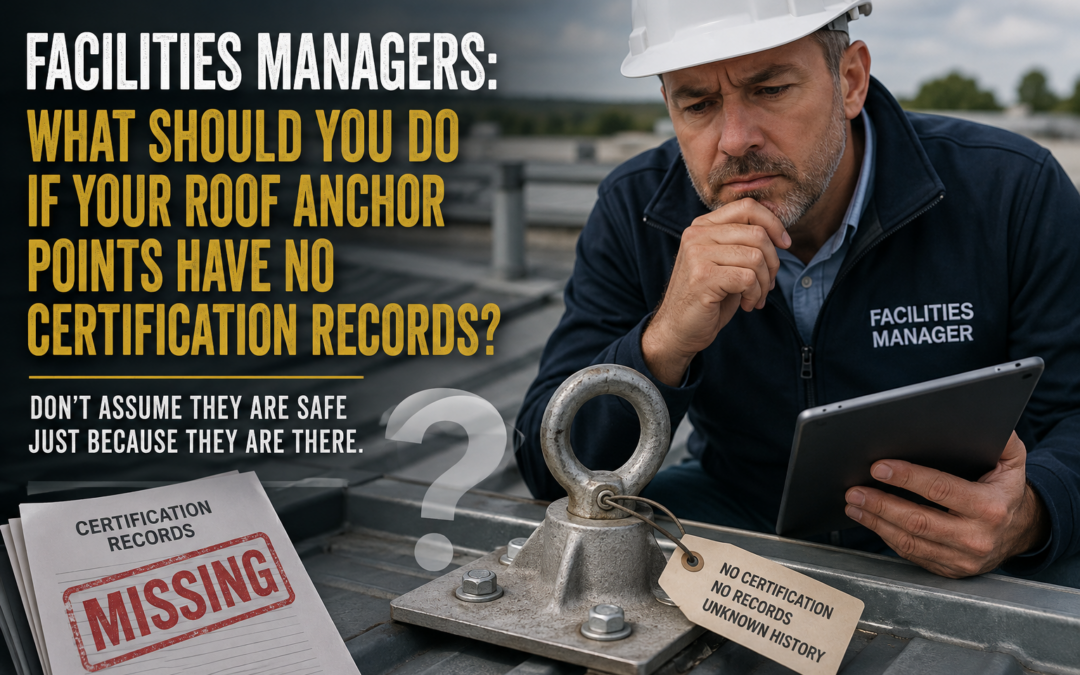Facilities Managers: What Should You Do If Your Roof Anchor Points Have No Certification Records?