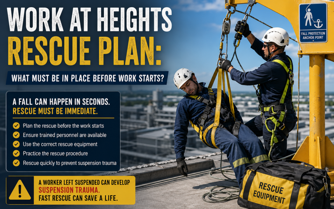 Work at Heights Rescue Plan: What Must Be in Place Before Work Starts?